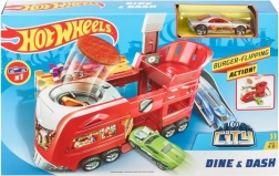 Hot Wheels nešiojamas žaidimų rinkinys – Greito maisto restoranas