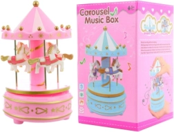 Grojantis vaikų karuselė be baterijų