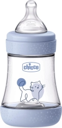 Chicco anti-colic baby bottle Perfect5 150 ml, boy, slow flow 0m+