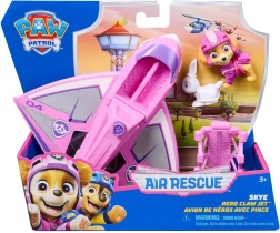 Spin Master PAW Patrol oro gelbėjimas – Skye ir gelbėjimo reaktyvinis lėktuvas Hero Claw Jet su figūrėlėmis