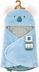 Pliušinė antklodė su gobtuvu Yoca le Koala 70 cm