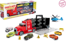 Vilkikas su mašinėlėmis ir sraigtasparniu 42 cm