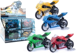 Metalinis lenktyninis motociklas 11 cm
