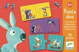DJECO Duo dėlionė Priešingybės
