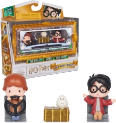 Harry Potter mini figures Harry and Ron with accessories – Micro Magical Moments double pack