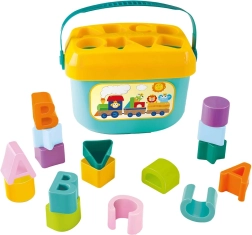 Įdėklų kibirėlis BABY MIX formų ir raidelių rūšiavimui