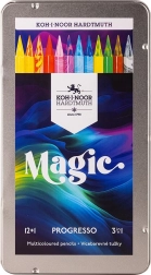 Meninės spalvotos pieštukai Progresso Magic