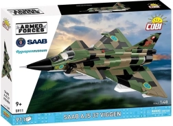Saab AJS 37 Viggen lėktuvo konstruktorius – 911 detalių
