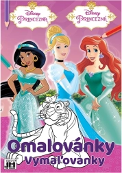 Spalvinimo knygelė A4 – princesės