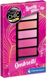 Clementoni Crazy Chic Pink Power akių šešėlių paletė