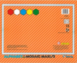 Konstruktorius Alphabet Mosaic Maxi – abėcėlė ir žodžių dėliojimas