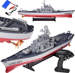 RC kovinis laivas LHD-881, mastelis 1:390