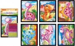 Mini mozaika Blizgantis dinozauras 10x12 cm