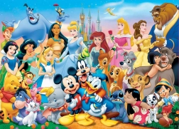 Educa wooden puzzle Disney – Wonderful World, 100 pieces