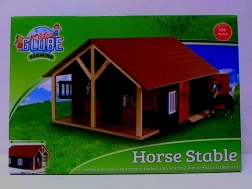 Kids Globe Farming medinis arklidės pastatas arkliams 1:24
