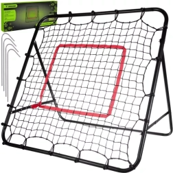 Treniruočių futbolo vartai su taikiniu 100x100 cm