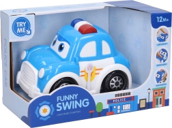 Policijos automobilis su efektais 15 cm