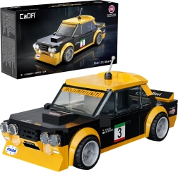 Konstruktorius CADA lenktyninis automobilis FIAT 131 Abarth 1:24, 254 detalės