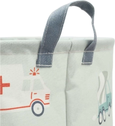 A Little Lovely Company žaislų laikymo krepšys – Transporto priemonės