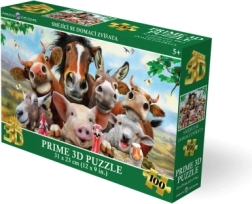 3D Puzzle Smiling Farm Animals