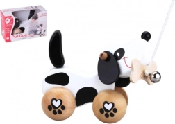 Medinis tempiamas šuniukas