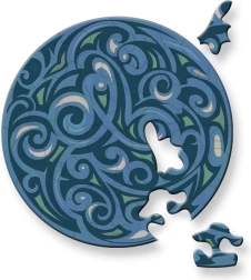 Curiosi round puzzle Picoli Wind 33 pieces
