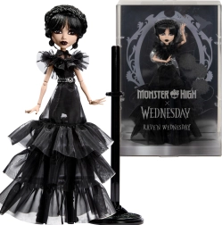 Kolekcinė lėlė WEDNESDAY ADDAMS – Monster High Collector Rave’n