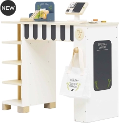 Le Toy Van pardavimo stendas su kasos aparatu ir priedais