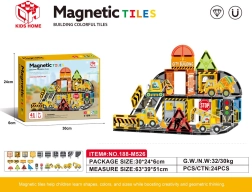 Magnetinis statybų rinkinys „Statybvietė“, 41 dalis