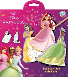 Nugramdomi lipdukai Disney Princesės 5 vnt.