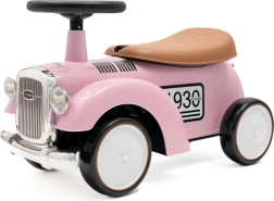 Vaikiškas retro paspirtukas-balansinis „Royce“ rožinis