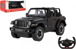 RC automobilis JEEP Wrangler Rubicon 1:14 juodas nuo Rastar