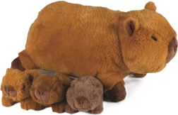 Cozy Noxxiez capybaras with mom – plush set