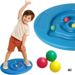 Woopie balance board with maze and balls - 1 piece