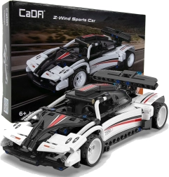CaDA Z-Wind sportinis lenktyninis automobilis su atgalinės eigos (pull-back) pavara