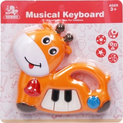 Muzikinis pianinas gyvūnėlis 18 cm