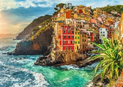 Dėlionė TREFL Premium Plus Photo Odyssey: Riomaggiore, Italija – 1000 detalių