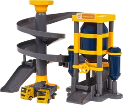 Statybos trasa su priedais