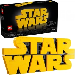 LEGO® Star Wars™ 75407 Star Wars™ logotipas iš kaladėlių