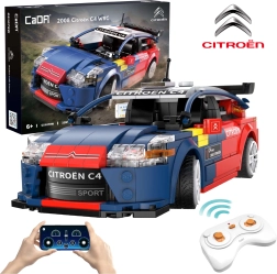 CaDA nuotoliniu būdu valdomas lenktyninis automobilis Citroën C4 WRC