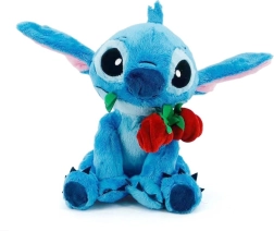Pliušinis Disney STITCH su rože 25 cm