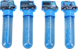 Muilo burbulų lazdelė su policijos automobilio motyvu, 14 cm – 1 vnt.