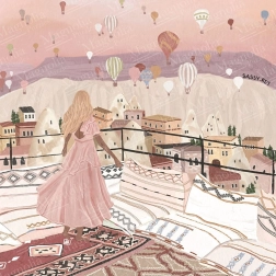 Puzzle Cappadocia 1023 pieces MAGNOLIA