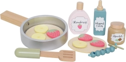 Jabadabado pancakes – wooden children's play food set