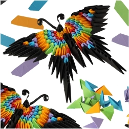Alexander kūrybinis rinkinys Origami 3D – drugelis