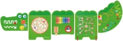 VIGA montessorinė sieninė aktyvi lenta „Krokodilas“, FSC