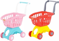 Mini vaikiškas pirkinių vežimėlis
