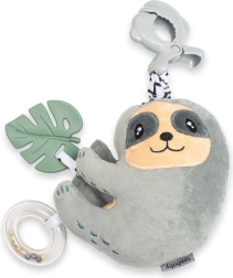 Pliušinis tinginys su segtuku New Baby 15 cm