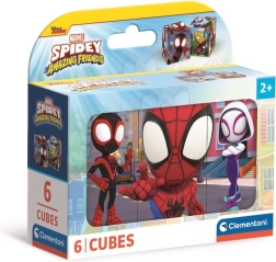 Paveikslėlių kaladėlės SPIDEY ir jo nuostabūs draugai – 6 kaladėlės