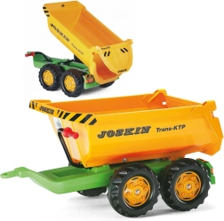 Išverčiamas priekabos Joskin Halfpipe savivartis pedaliniams Rolly Toys transporto priemonėms – 1 vnt.